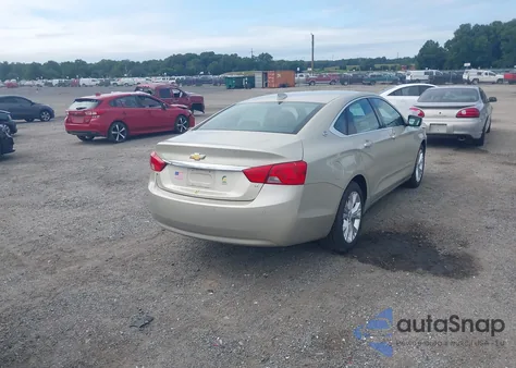 2015 Chevrolet Impala 2Lt из США, поврежденный, VIN 2G1125S32F9101079